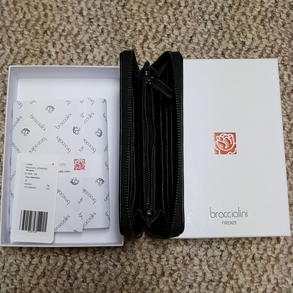 Braccialini Zip Around Jennifer Wallet - Picture 6 of 8